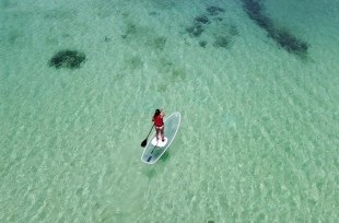 【Onnason】Clear SUP (Stand Up Paddle Board) at Seragaki Beach!